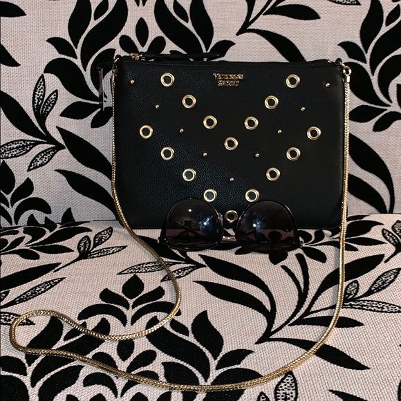 Victoria Secret Crossbody With Gold Grommets - Picture 2 of 3